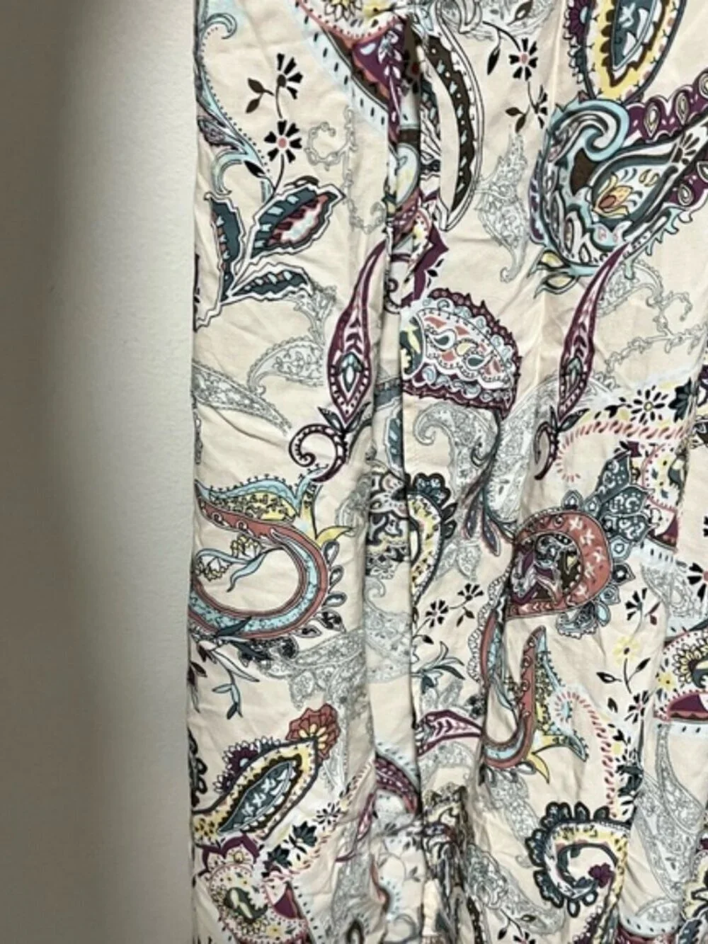 Reitmans Paisley Print Sleeveless Maxi Dress Size XS